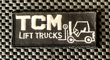 TCM LIFT TRUCKS EMBROIDERED SEW ON ONLY PATCH MITSUBISHI LIFTS 4