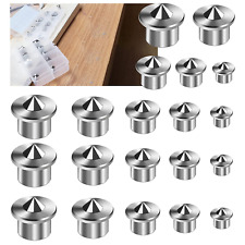 20PCS Stainless Steel Dowel Pin Centers Drilling Hole Tool Set with Sharp Point  picture