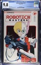 Robotech Masters #9 - CGC 9.8 - NM/MT - Wraparound Cover picture
