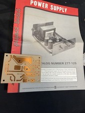 1960-70s Radio Shack Archer Power Supply Project Board Manual 277-125 picture