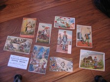 Lot of 10 1880's Trade Card picture