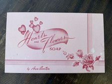 Vintage Ann Barton Sears Roebuck Hearts & Flowers Soap in Presentation Box picture