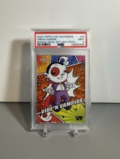 Topps Chrome VeeFriends 2025 Vibe'n Vampire #49 Manga Orange Speckle /25 PSA 9 picture