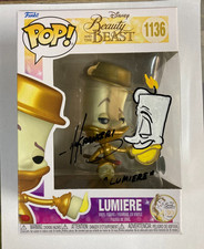 Nik Ranieri signed inscribed Funko Pop #1136 Lumiere JSA Beauty and the Beast picture