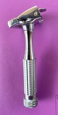 Vintage GEM Jewel Single Edge Safety Razor British Made Heavy Head NOS 5 Blade P picture