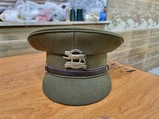 1922 PATTERN BRITISH OTHER RANKS KHAKI SERVICE DRESS CAP picture