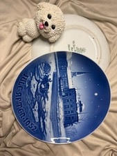 Bing & Grondahl B&G Blue Christmas Plates Lot 1897-2008 Denmark Porcelain picture