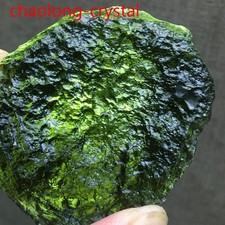 173ct Moldavite Genuine Raw Meteorite From Czech Republic PICcertificate picture