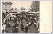 View at the Mount Holly Fair Ice Cream New Jersey NJ c1905 Postcard picture