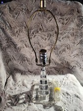 Crystal Beveled Cut Vintage Miniature Lamp picture