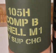 STENCIL ONLY - 105mm M1 Comp B Stencil picture