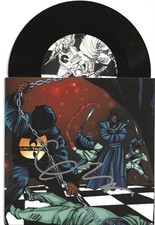 GZA SIGNED 7” LIQUID SWORDS SINGLE VINYL LP WU TANG CLAN GENIUS - BECKETT COA picture