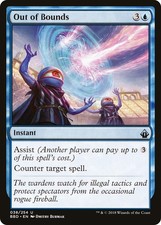 Out of Bounds [Battlebond] Magic MTG picture
