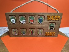 Home Made Disney Trader Sam's Mystery Pin Set Board PINS SET NOT INCLUDED. picture