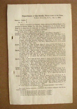 CIVIL WAR DRUNK OFFICER VISITS NEGRO QUARTERS HILTON HEAD SC 1864 COURTMARTIAL  picture