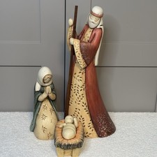 Nativity Holy Family Mary/Joseph/Baby Jesus 2005 The Encore Group WTR-638 --13