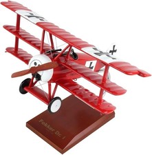 Germany Fokker DR.1 Red Baron Desk Top Display WWI Plane Model 1/24 SC Airplane picture