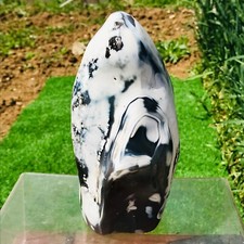 7.14lb Large Natural Orca Agate Quartz Crystal Display Mineral Specimen Healing picture
