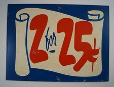 ANTIQUE ADVERTISING SODA FOUNTAIN TIN TRADE SIGN COUNTRY STORE picture