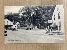 Postcard Bristol NH New Hampshire The Square Street View Old Cars Vintage PC picture