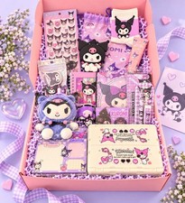 Sanrio Kuromi 10 Pc Premium Gift Set - Includes Licensed Plush Keychain picture