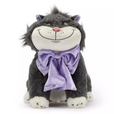 Disney Store Japan Lucifer Plush Doll with Bow 12 1/4