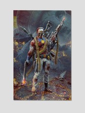 Peacemaker Combat Warrior Premium Giclee Print Poster 11x17 DC Comics Wall Art picture