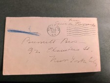 1933 1st Lady EDITH ROOSEVELT Signed Autographed  FreeFrank Envelope Postage Due picture