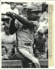 1968 Press Photo New York Mets' Mookie Wilson In Chicago - lrs04826 picture