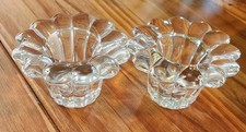 Crystal Candle Holders Timeless Vintage Set of Two picture