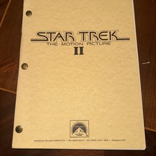 STAR TREK II Movie Script The Undiscovered Country Revised Final Draft Jan 1982 picture