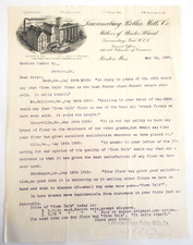 1905, Lawrenceburg (Indiana) Roller Mills Co., Boston, MA, Machias MO Lumber Co picture