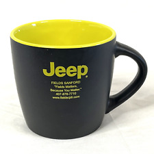 Jeep Mug Dealership Fields Sanford Florida Black Green Ceramic picture