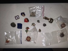Assorted Pins, Tie Clips, Key, Mixed Masonic Freemason, Shriner, IOF, FOE. Lot18 picture