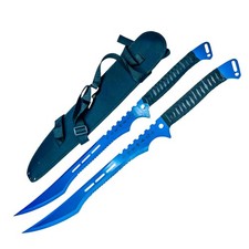 2 Pc Blue Ninja Swords Set 27