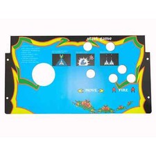 Skinned Galaga Replacement 60 In 1 Control Deck for Arcade1Up With 3 Inch Trackb picture