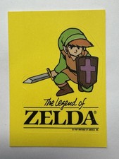 1989 Topps Nintendo The Legend of Zelda #5 Link Game Tip Sticker picture