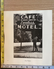 Del Reeves Outside Motel & Stella Parton 2 Scene Book Photograph picture