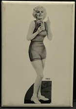 Vintage Pocket Mirror Lovely Actress Jean Harlow the Original 