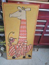 Vintage Scuda Canvas Giraffe  picture