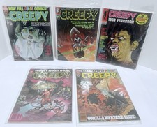 Creepy Magazine lot Of 5 Vintage Warren Magazine. picture
