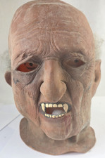 Rare Vintage 1980's Old Vampire Latex Halloween Mask Horror, Studio Quality  picture