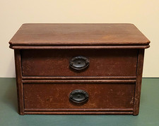 Vintage Duncan Phyfe Style Sewing Cabinet Thread Spool Holder No Stand picture