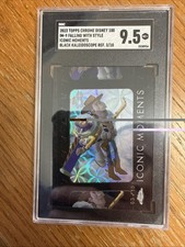 2023 Topps Chrome Disney Iconic Moments TOY STORY #IM-9 BLACK REF /10 SGC 9.5 picture