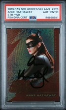 Anne Hathaway 2019 CZX STR PWR Catwoman Rookie Autograph S23 PSA Authentic POP 1 picture
