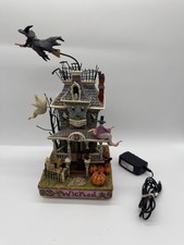 Jim Shore Wicked Haunted House Lighting & Sound Halloween: See vid & Please Read picture