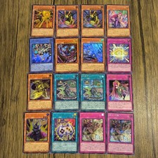 Yu-Gi-Oh YAC1 Card Set 16 Monster & Spell Cards Bulk Anime Collectible Age 14+ picture
