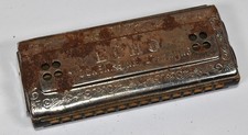 Vintage M Hohner Echo Tremolo Harmonica Made in Germany picture