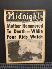 1964 November 2nd MIDNIGHT Newspaper, Mother Hammered to Death (VRN10D) picture