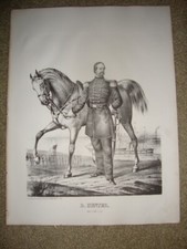 Rare Black & White Civil War Portrait Lithograph Print C. 1864: D. Hunter. Gen. picture